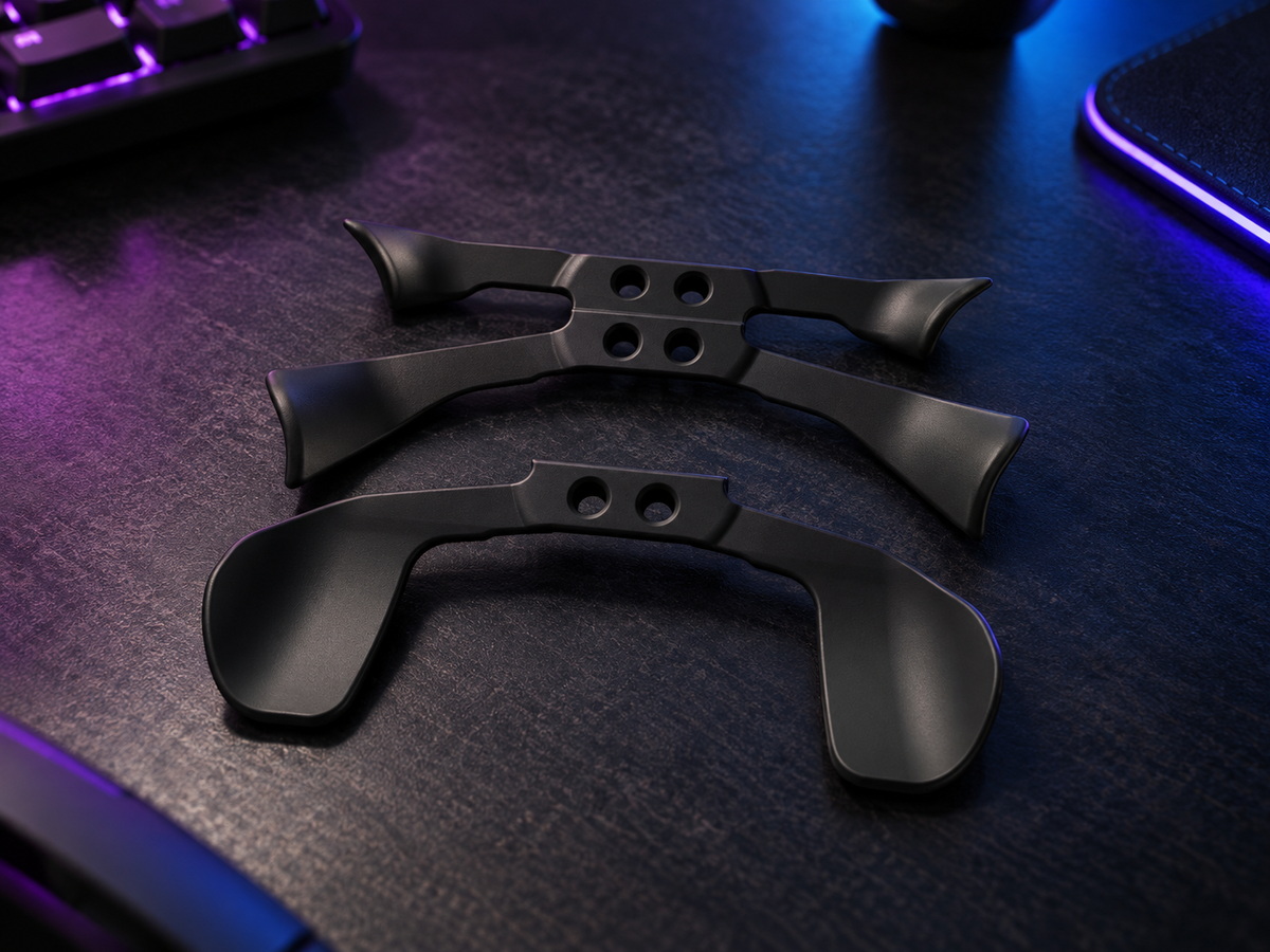 Player holding a Rocket Games MW4 controller