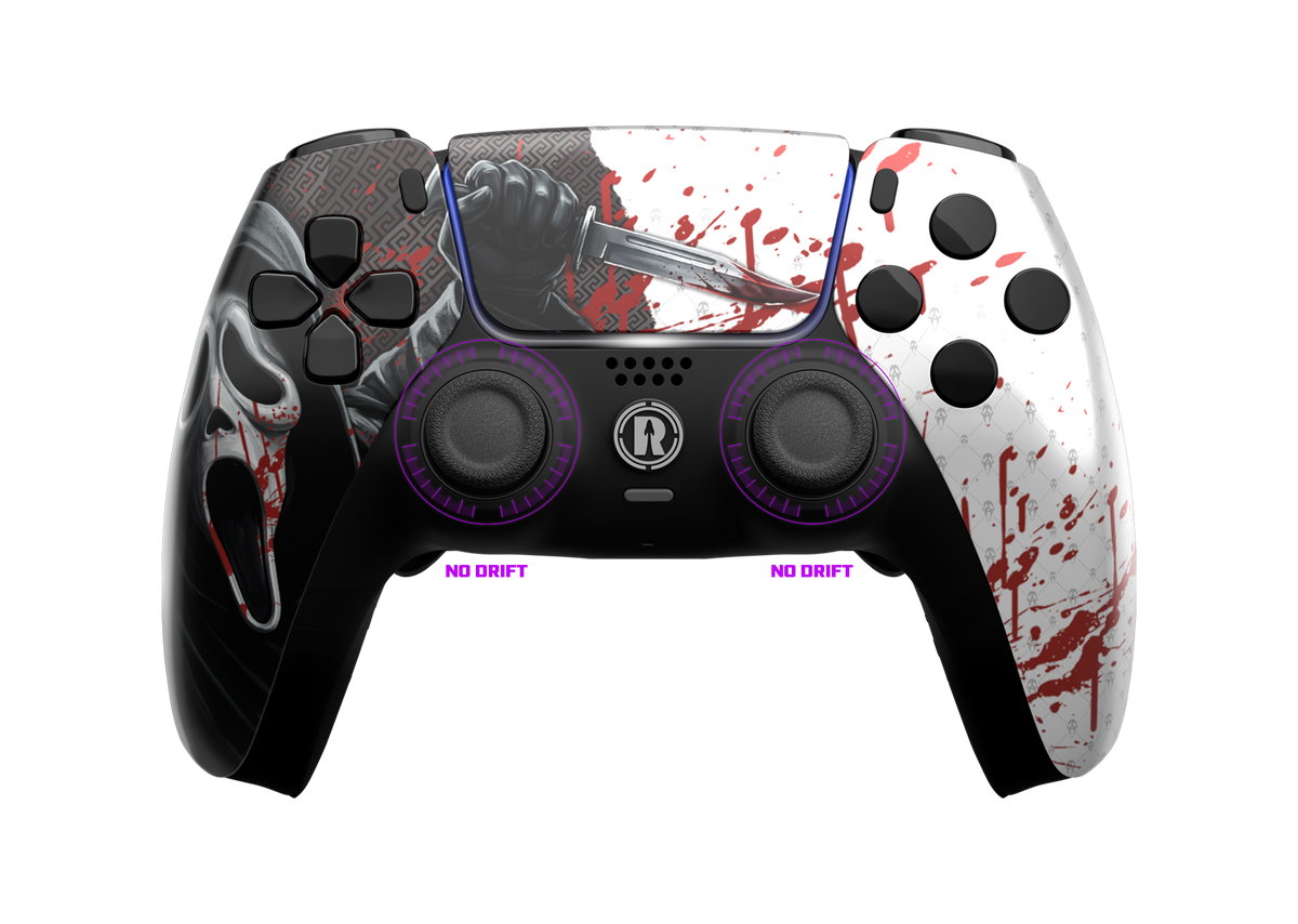 Rocket Games PS5 controller with GuliKit TMR sticks